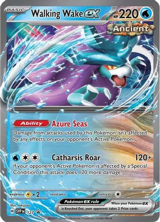 Walking Wake ex - 127 (127) Holofoil [Promos: SV Promo Cards] Pokemon Single Pokémon