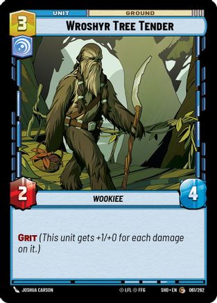 Wroshyr Tree Tender (061/262)[Shadows of the Galaxy] Star Wars: Unlimited Single Disney