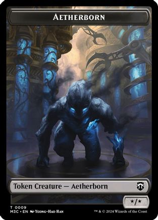 Aetherborn // Servo Double-Sided Token (M3C-9 // 33) [Modern Horizons 3 Commander] MTG Single Wizards of the Coast