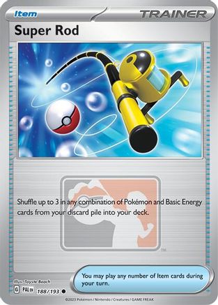 Super Rod - 188/193 Reverse Holofoil [Promos: League & Championship Cards] Pokemon Single Pokémon