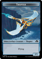 Servo // Thoper Double-Sided Token [Tokens] Modern Horizons 3 Tokens MTG Single Magic: The Gathering