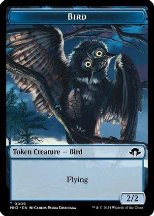 Bird Token (MH3-009) [Modern Horizons 3] MTG Single Wizards of the Coast