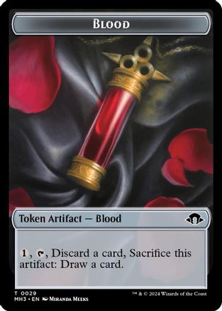 Blood Token (MH3-029) [Modern Horizons 3] MTG Single Wizards of the Coast