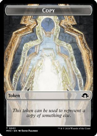 Copy // Energy Reserve Double-Sided Token (MH3-1 // 36) [Modern Horizons 3] MTG Single Wizards of the Coast