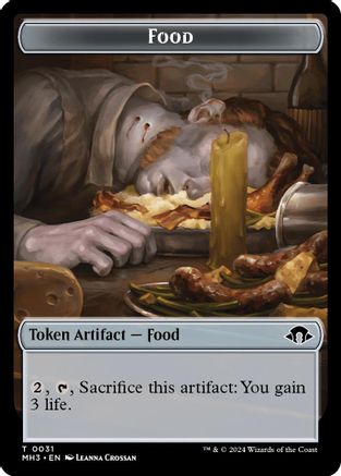 Food // Energy Reserve Double-Sided Token (MH3-31 // 36) [Modern Horizons 3] MTG Single Modern Horizons 3