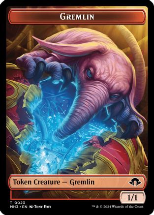Gremlin Token (MH3-023) [Modern Horizons 3] MTG Single Modern Horizons 3