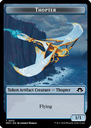 Thopter Token (MH3-013) [Modern Horizons 3] MTG Single Modern Horizons 3