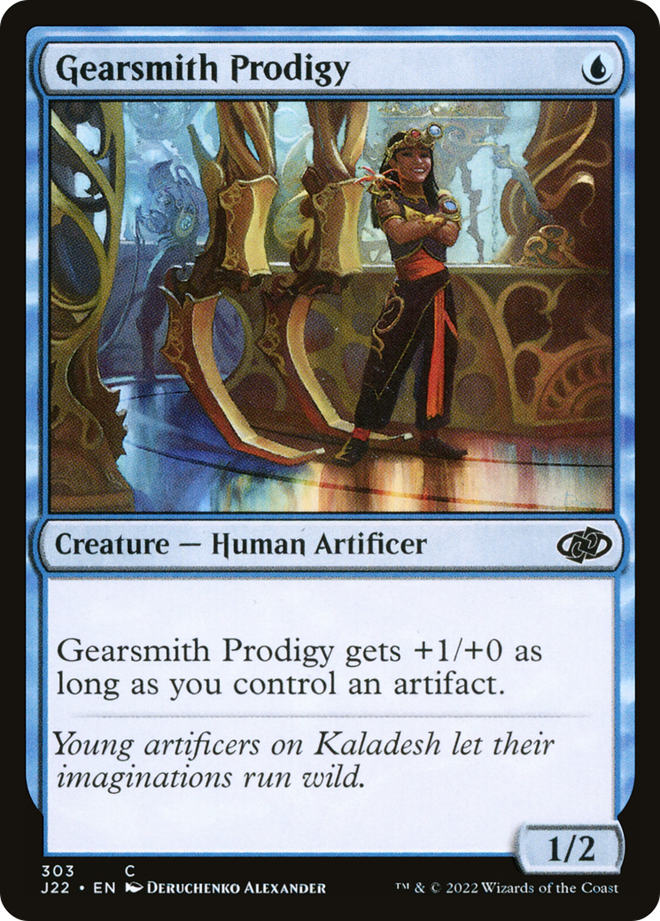Gearsmith Prodigy (J22-303) [Jumpstart 2022] MTG Single Wizards of the Coast