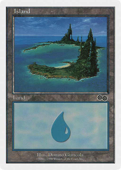 Island (110) (BRB-) [Misc] Battle Royale Box Set MTG Single Wizards of the Coast