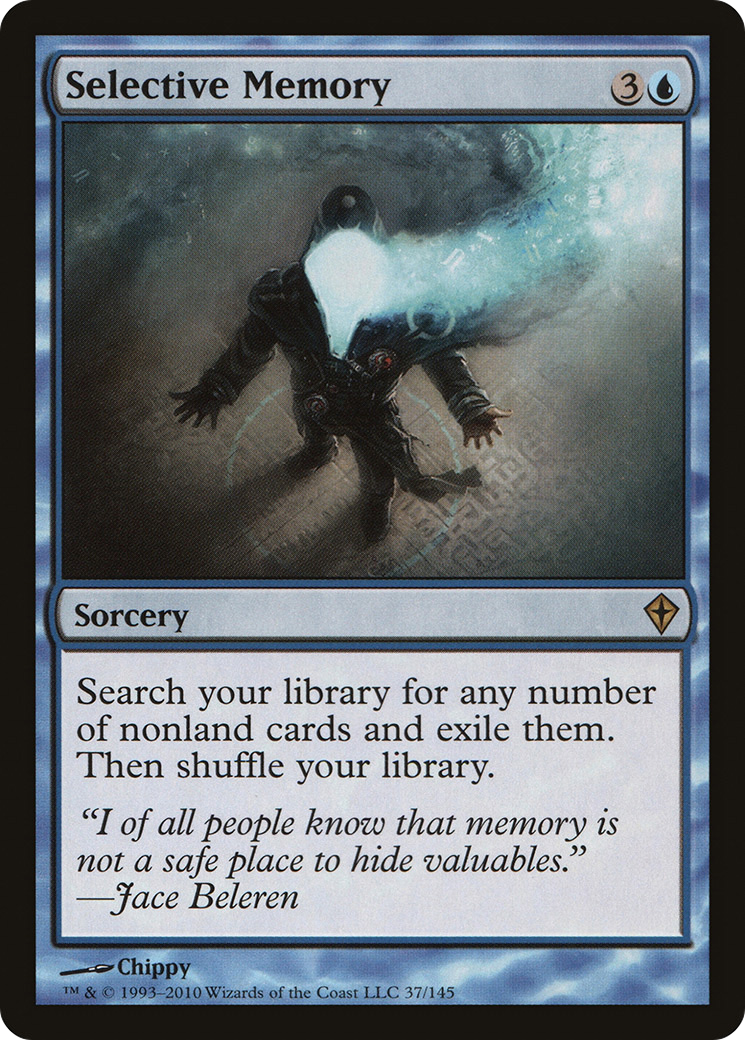 Selective Memory (WWK-037) [Worldwake] Foil MTG Single Wizards of the Coast