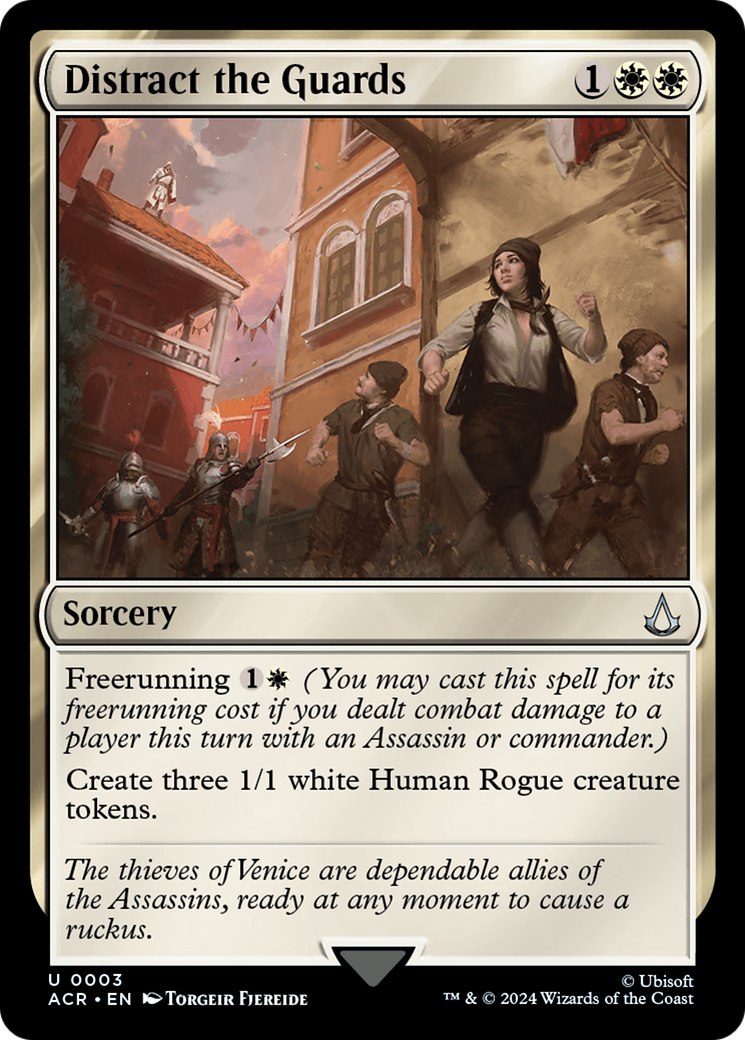 Distract the Guards (ACR-003) [Assassin's Creed] MTG Single Wizards of the Coast