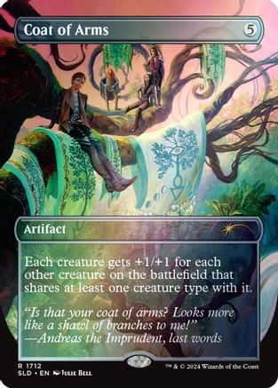 Coat of Arms (1712) (Rainbow Foil) (SLD-1712) [Secret Lair Drop Series] Foil