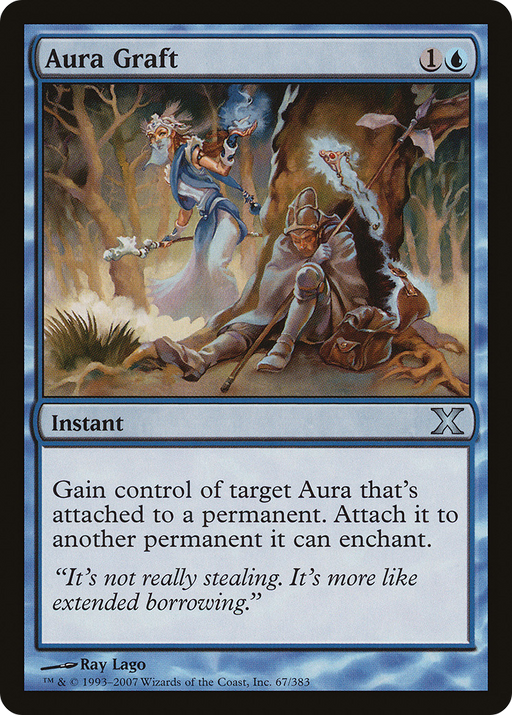 Aura Graft (10E-067) [Tenth Edition] MTG Single Wizards of the Coast