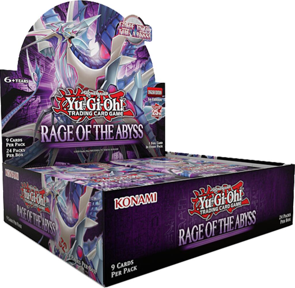 Yu-Gi-Oh! Rage of the Abyss - Booster Box Yugioh Sealed Yu-Gi-Oh!   