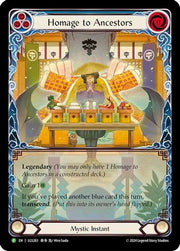 Homage to Ancestors // Inner Chi [LGS283] (Promo)  Rainbow Foil Flesh And Blood Single Flesh And Blood   