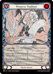 Preserve Tradition // Inner Chi [LGS286] (Promo)  Rainbow Foil Flesh And Blood Single Flesh And Blood   