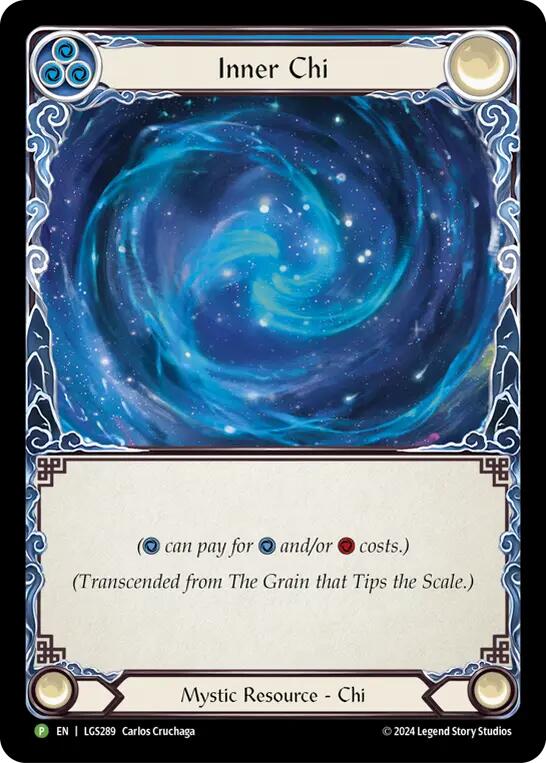 The Grain that Tips the Scale // Inner Chi [LGS289] (Promo)  Rainbow Foil Flesh And Blood Single Flesh And Blood   