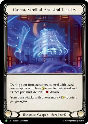 Cosmo, Scroll of Ancestral Tapestry [LGS298] (Promo)  Cold Foil Flesh And Blood Single Flesh And Blood   