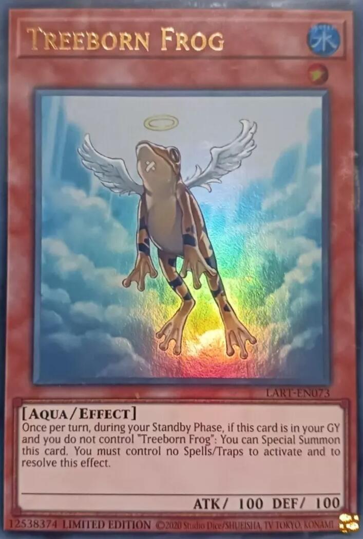 Treeborn Frog [LART-EN073] Ultra Rare Yugioh Single Yu-Gi-Oh!   