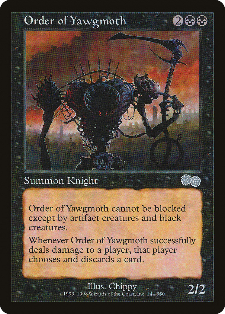 Order of Yawgmoth (USG-144) [Urza's Saga] MTG Single Wizards of the Coast