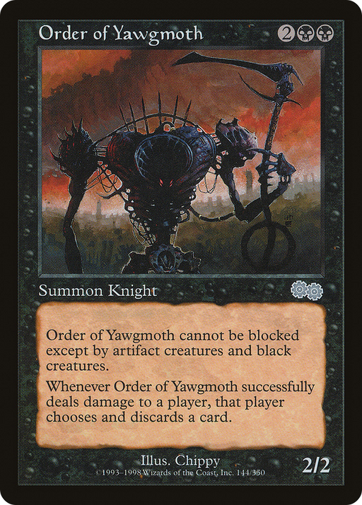 Order of Yawgmoth (USG-144) [Urza's Saga] MTG Single Wizards of the Coast