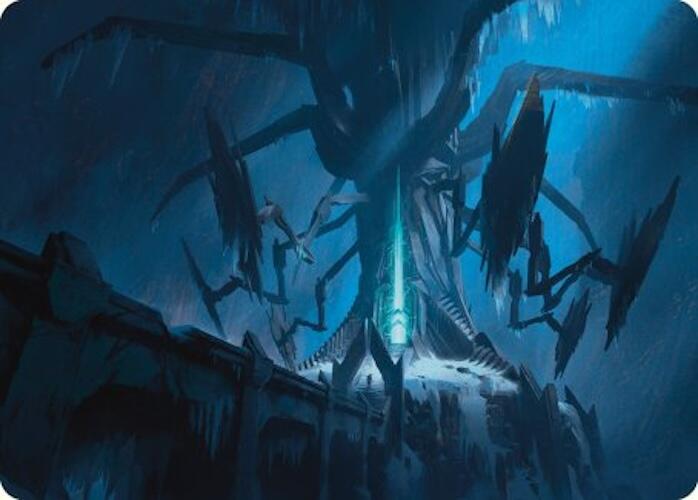 Yggdrasil, Rebirth Engine Art Card [Art Series] Assassin's Creed MTG Single Magic: The Gathering