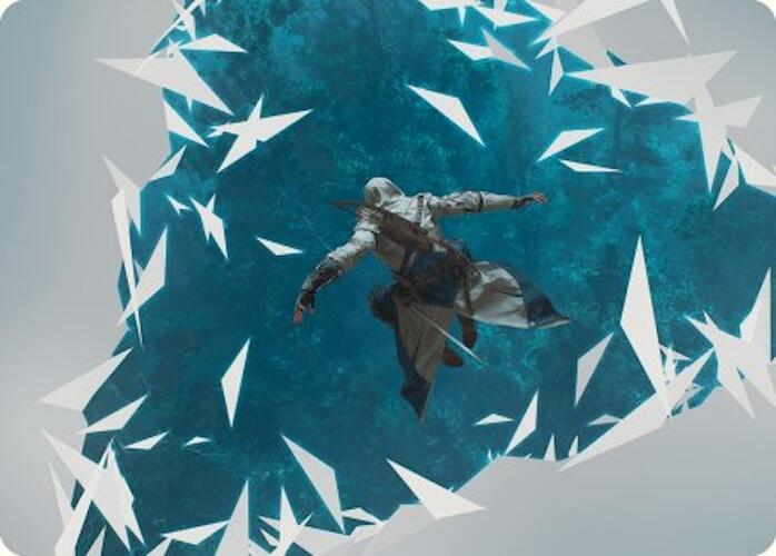 Restart Sequence Art Card [Art Series] Assassin's Creed MTG Single Magic: The Gathering