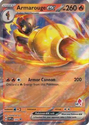 Armarouge ex (Armarouge 60) (105) Holofoil [Misc: Battle Academy 2024] Pokemon Single Pokémon