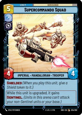 Supercommando Squad (034/262)[Shadows of the Galaxy] Star Wars: Unlimited Single Disney