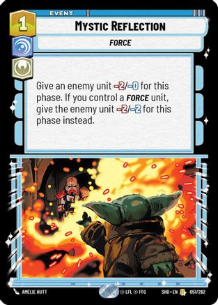 Mystic Reflection (051/262)[Shadows of the Galaxy] Star Wars: Unlimited Single Disney