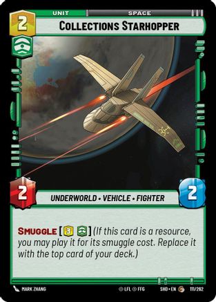 Collections Starhopper (111/262)[Shadows of the Galaxy] Foil Star Wars: Unlimited Single Disney