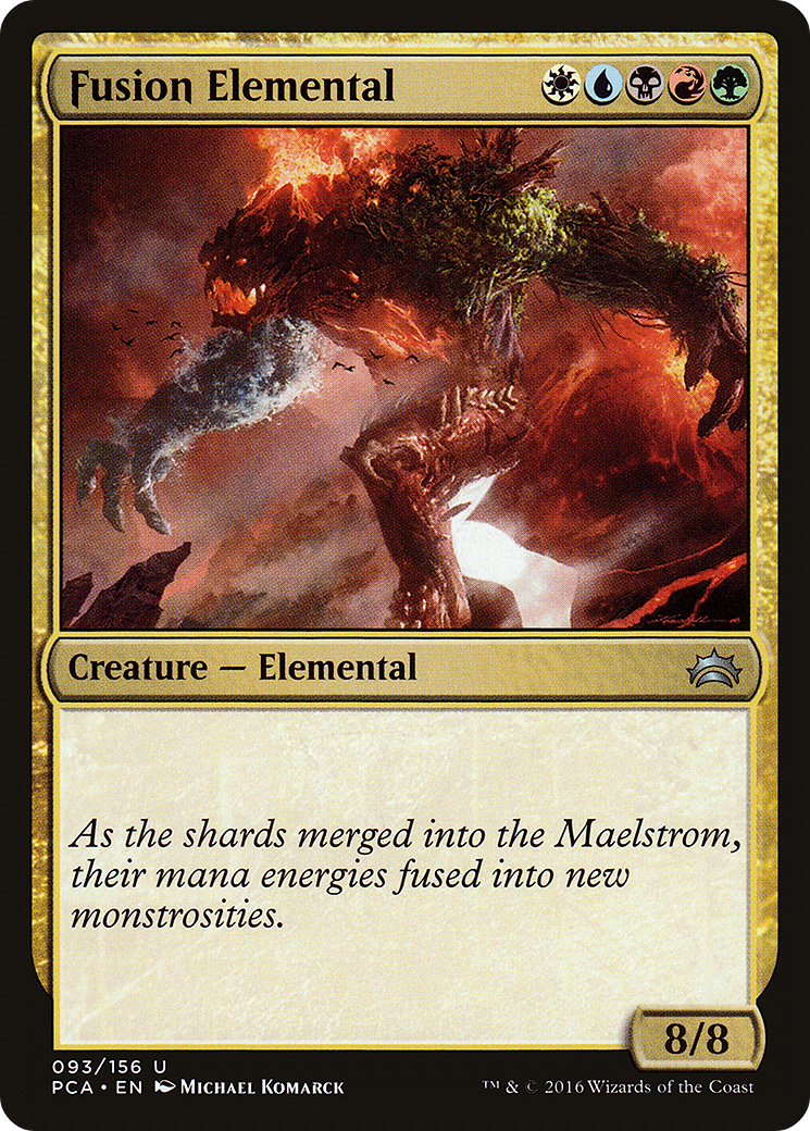 Fusion Elemental (PCA-093) [Misc] Planechase Anthology MTG Single Wizards of the Coast