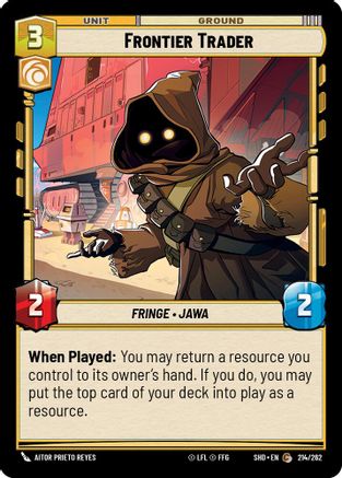 Frontier Trader (214/262)[Shadows of the Galaxy] Star Wars: Unlimited Single Disney