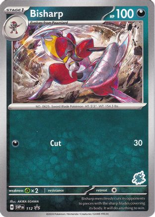 Bisharp - Darkrai Deck (112) [Misc: Battle Academy 2024] Pokemon Single Pokémon