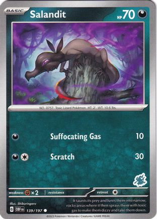 Salandit - Darkrai Deck () [Misc: Battle Academy 2024] Pokemon Single Pokémon