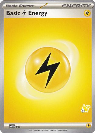 Basic Lightning Energy - Pikachu 3 () [Misc: Battle Academy 2024] Pokemon Single Pokémon