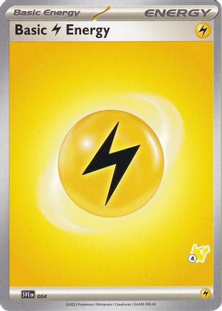 Basic Lightning Energy - Pikachu 4 () [Misc: Battle Academy 2024] Pokemon Single Pokémon