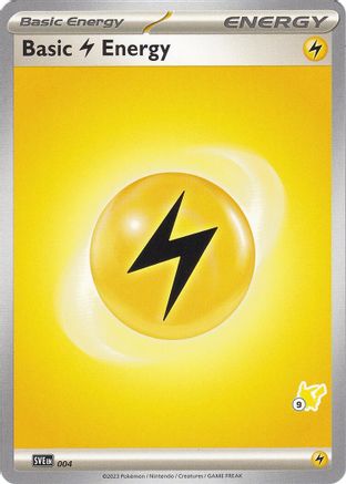 Basic Lightning Energy - Pikachu 9 () [Misc: Battle Academy 2024] Pokemon Single Pokémon