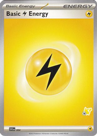Basic Lightning Energy - Pikachu 12 () [Misc: Battle Academy 2024] Pokemon Single Pokémon