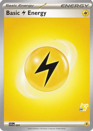 Basic Lightning Energy - Pikachu 24 () [Misc: Battle Academy 2024] Pokemon Single Pokémon