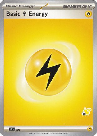 Basic Lightning Energy - Pikachu 31 () [Misc: Battle Academy 2024] Pokemon Single Pokémon