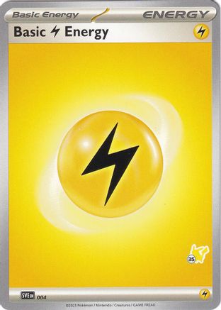 Basic Lightning Energy - Pikachu 35 () [Misc: Battle Academy 2024] Pokemon Single Pokémon