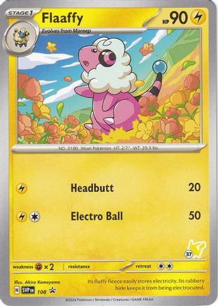 Flaaffy - Pikachu 37 (108) [Misc: Battle Academy 2024] Pokemon Single Pokémon