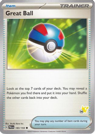 Great Ball - Pikachu 38 () [Misc: Battle Academy 2024] Pokemon Single Pokémon