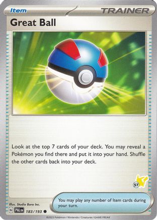 Great Ball - Pikachu 57 () [Misc: Battle Academy 2024] Pokemon Single Pokémon