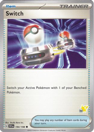 Switch - Pikachu 52 () [Misc: Battle Academy 2024] Pokemon Single Pokémon