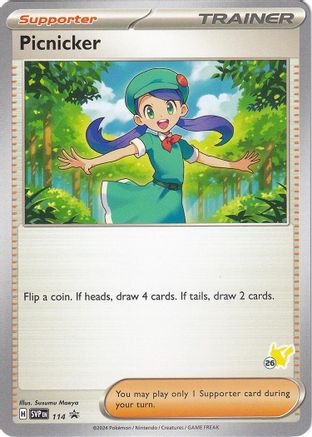 Picnicker - Pikachu 26 (114) [Misc: Battle Academy 2024] Pokemon Single Pokémon