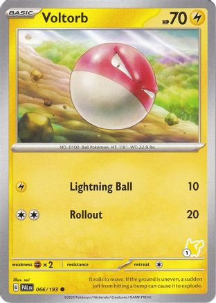 Voltorb - Pikachu 1 () [Misc: Battle Academy 2024] Pokemon Single Pokémon