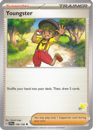 Youngster - Pikachu 21 () [Misc: Battle Academy 2024] Pokemon Single Pokémon