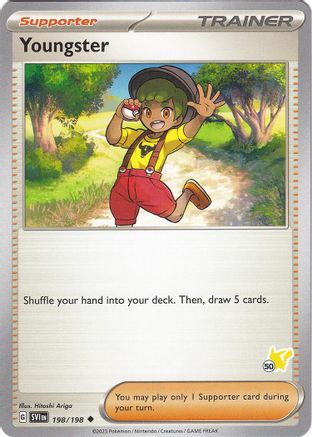 Youngster - Pikachu 50 () [Misc: Battle Academy 2024] Pokemon Single Pokémon